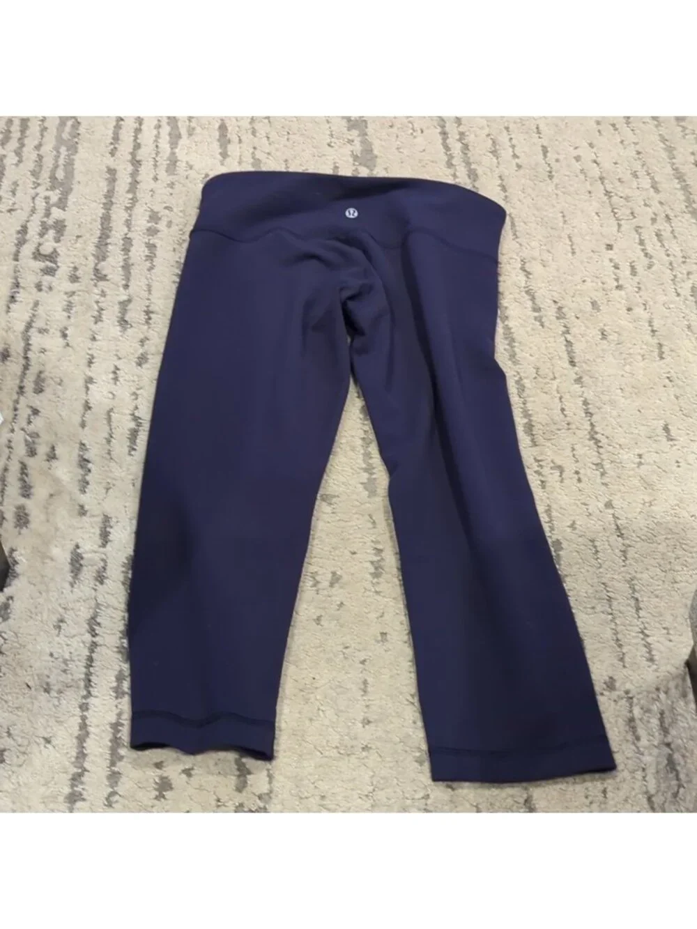 Lululemon Wunder Under Crop Deep Indigo